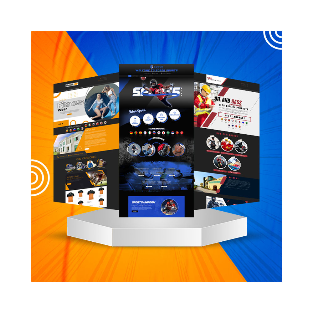 Alibaba Minisite Design